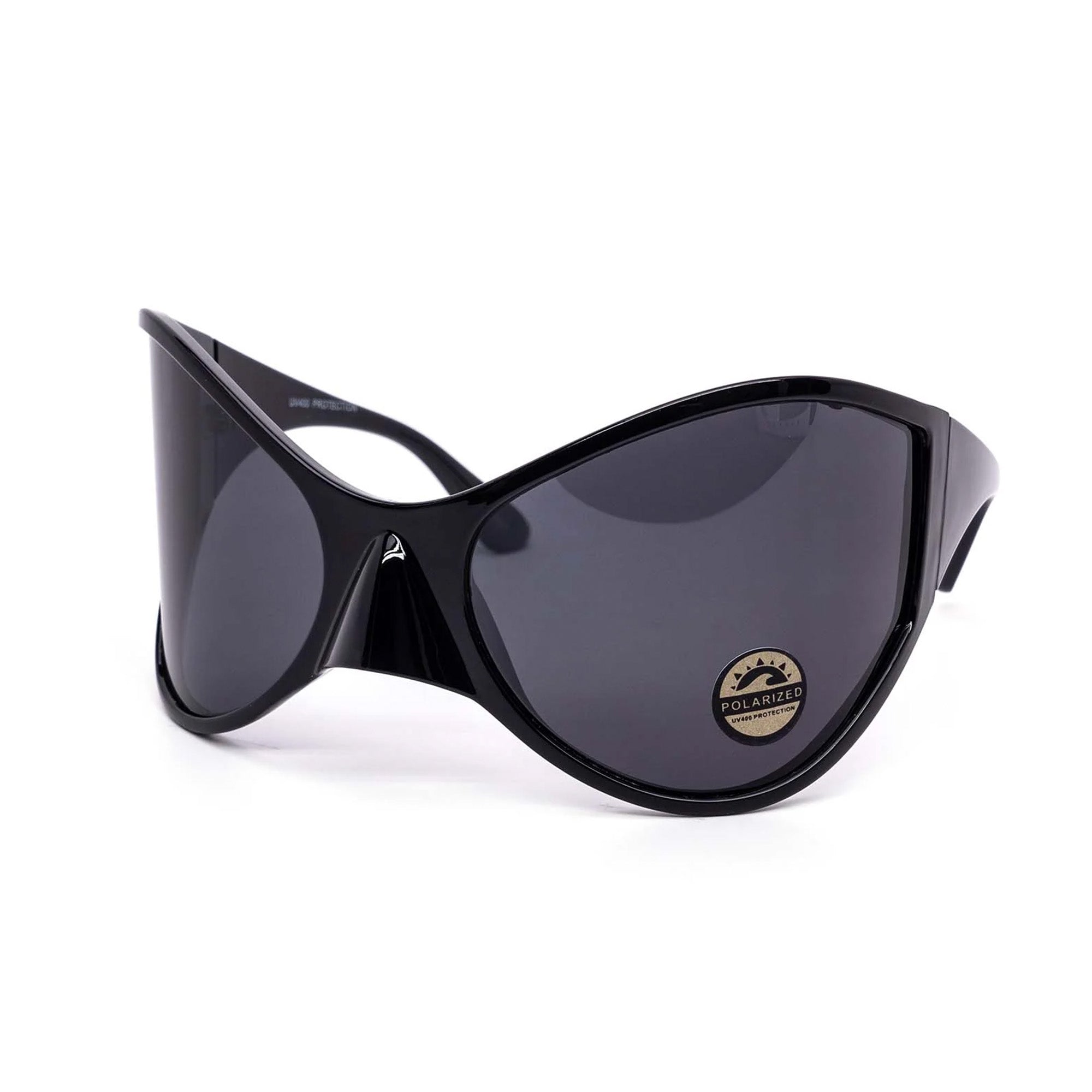 Bandit Black Oversized Sunglasses